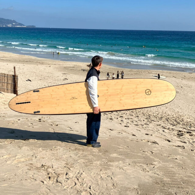 ロングボード ゴッデス サーフボード ツーピース バンブー ロング 10'