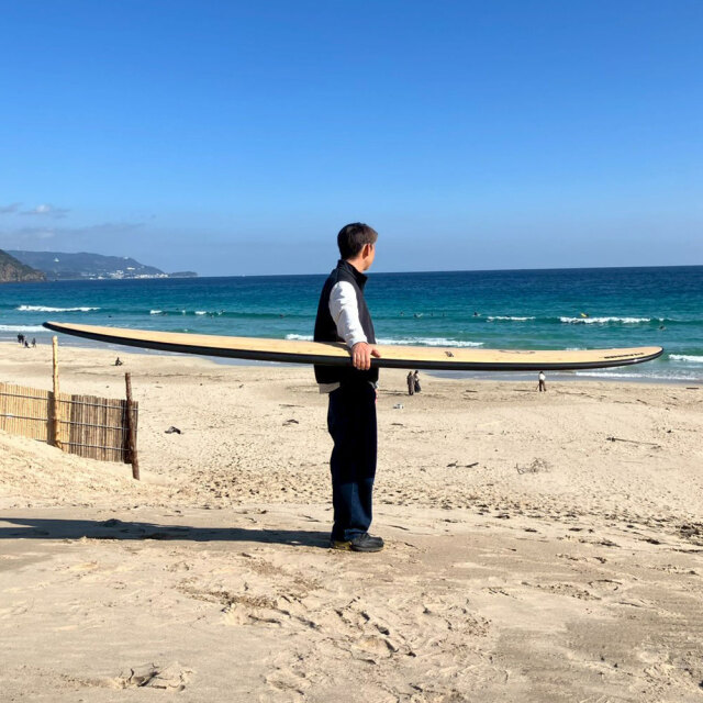 ロングボード ゴッデス サーフボード ツーピース バンブー ロング 10'