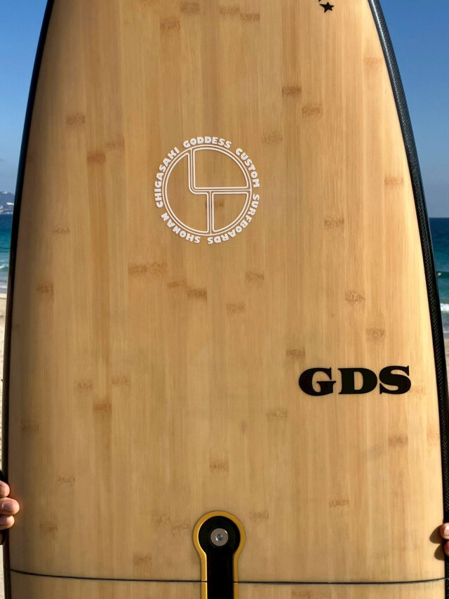 ショートボード 2分割 ゴッデス サーフボード ツーピース バンブー