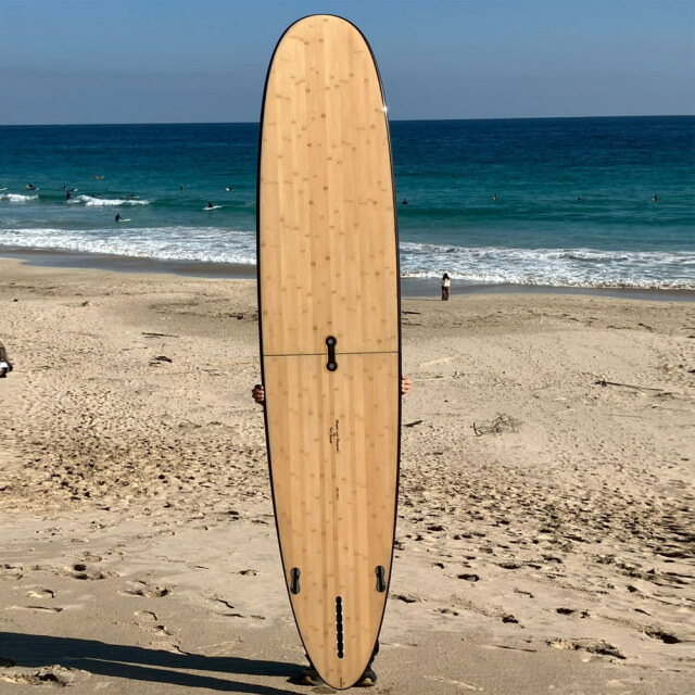 ロングボード 2分割 ゴッデス サーフボード ツーピース バンブー