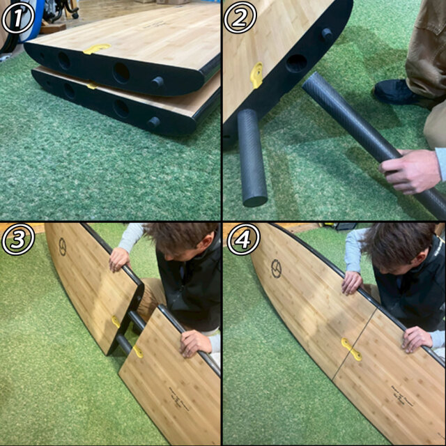 ゴッデス サーフボード ツーピース