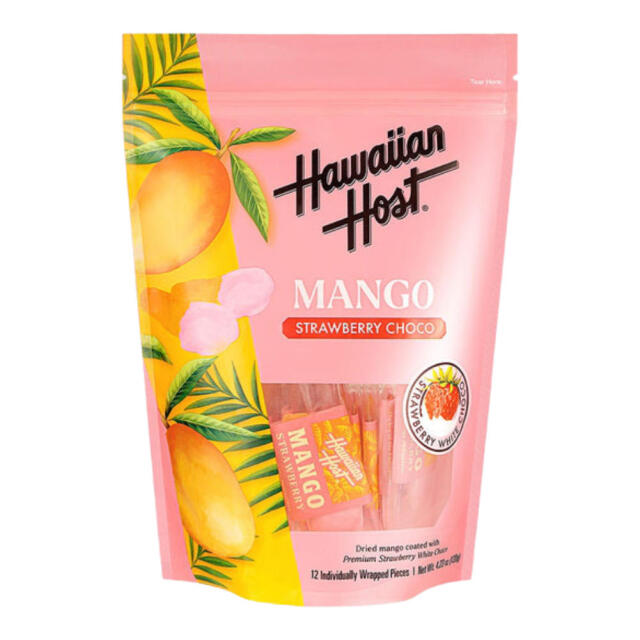 ハワイアンホースト ドライマンゴー ストロベリー味 12個入り