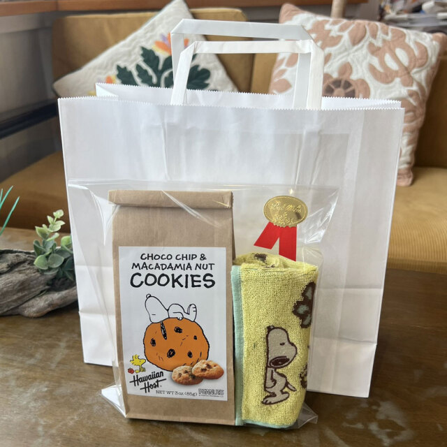 スヌーピー ギフトセット クッキー ミニハンドタオル