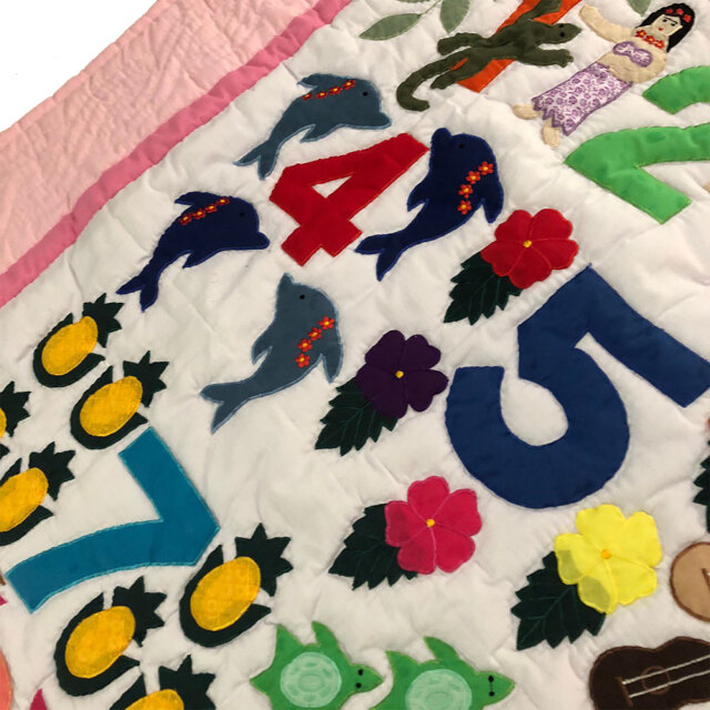 ハワイアンキルトのタペストリー 楽天市場】ハワイアンキルト キット しつけ済み タペストリー 初心者