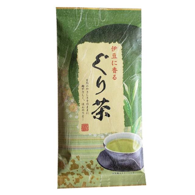 伊豆に香る ぐり茶 のみくらべ 香趣袋 80g ぐり茶100g 日本茶 深蒸し茶 静岡茶 掛川茶 水出し緑茶 冷茶