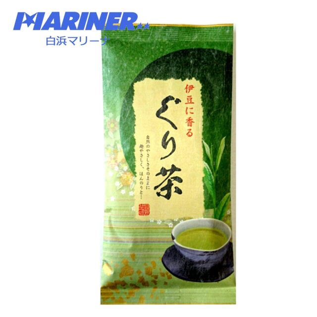 伊豆に香る ぐり茶 ふるさと 100g 玉緑茶 市川製茶