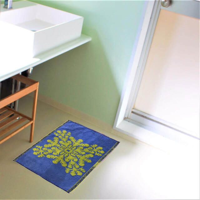 キャシーマム バスマット キルト柄