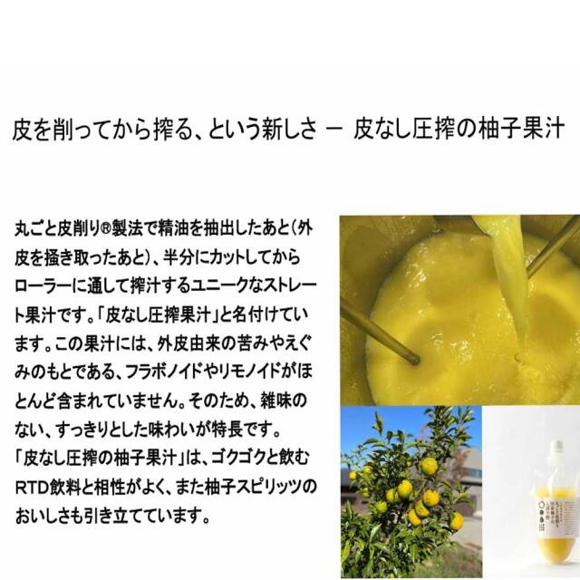 国産 柚子ジンジャー スパークリング ギフト 2本