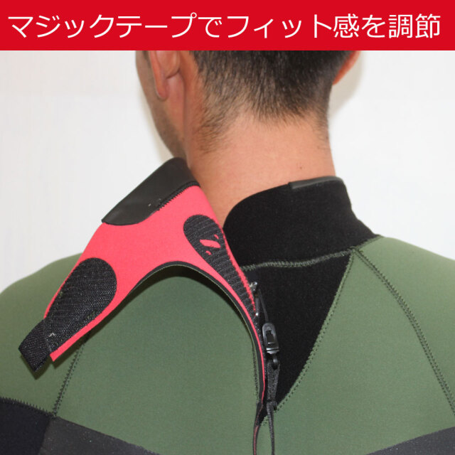 5mm×3mm メンズウェットスーツ マキシム フルスーツ レオ バックファスナー ジップ MAXIM WETSUIT REO VF ZIP FULL SUIT
