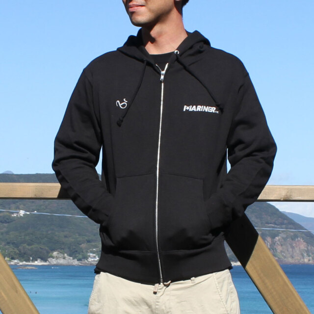 メンズウェア ナチュラルボーンカーヴァーズ×白浜マリーナコラボ  ジップアップパーカー カラーオーダできる NBC  PARKA
