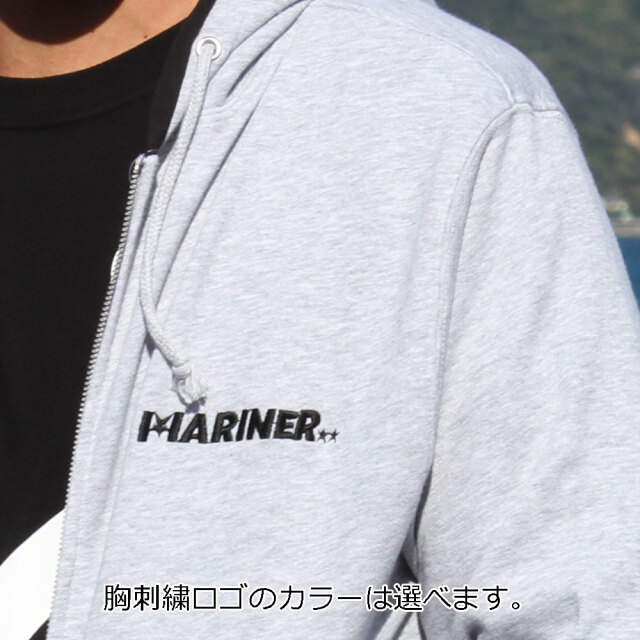 メンズウェア ナチュラルボーンカーヴァーズ×白浜マリーナコラボ  ジップアップパーカー カラーオーダできる NBC  PARKA