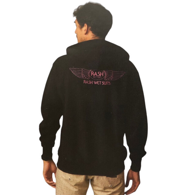 RASH ラッシュ 羽バックプルオーバーパーカー