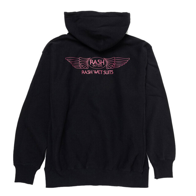 RASH ラッシュ 羽バックプルオーバーパーカー