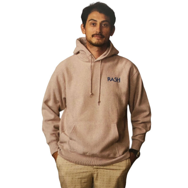 RASH ラッシュ 羽バックプルオーバーパーカー