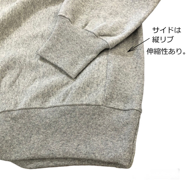 RASH WETSUITS 羽バッククルーネックスウェット ヘザーグレー XL 2024 RASH ラッシュ 羽バッククールネックスウェット トレーナー