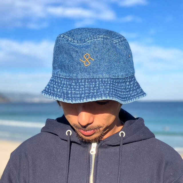 2024 RASH ラッシュ バケットハット BUCKET HAT デニム ブラック