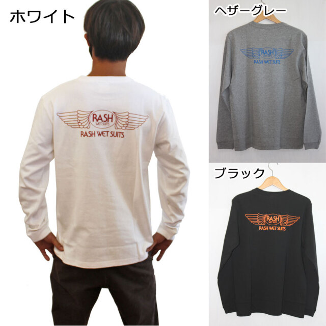 2022 メンズ Tシャツ ロンティ 長袖 ラッシュ 羽バックロングスリーブ