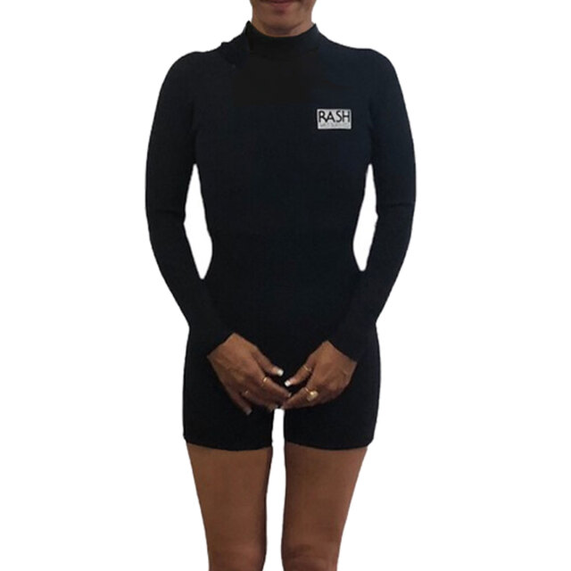 RASH ラッシュ ウェットスーツ レディース ロンスプ 3.5mm × 2mm バックファスナー 限定 JB FASNER TYPE