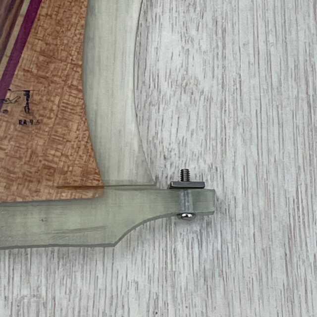 ロングボードフィン Rainbow fin Robert August 9.5 Wood レインボー