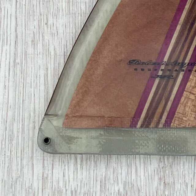ロングボードフィン Rainbow fin Robert August 9.5 Wood レインボー