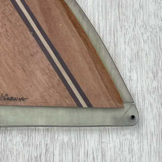 ロングボードフィン Rainbow fin El Gato 9.5 Wood レインボーフィン