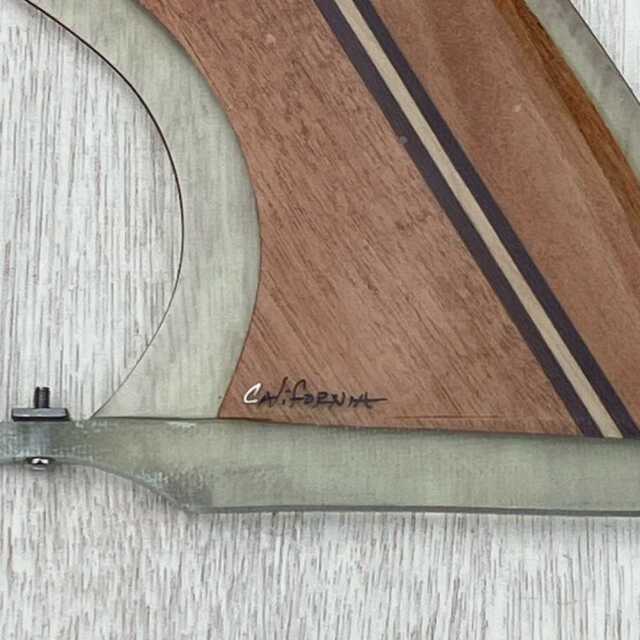 ロングボードフィン Rainbow fin El Gato 9.5 Wood レインボーフィン