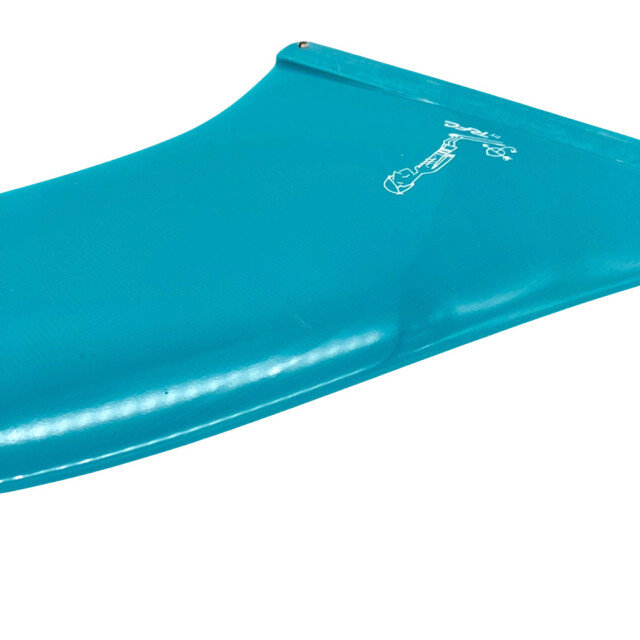ロングボードフィン 10.0 シングルフィン Rainbow fin Justin Quintal