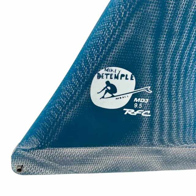 ロングボードフィン シングルフィン Rainbow fin MD3 Mikey Detemple 9.5 レインボーフィン