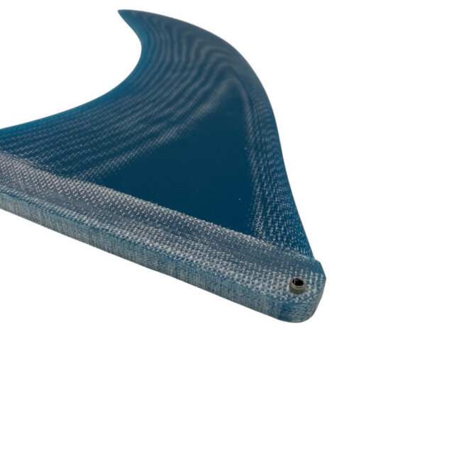 ロングボードフィン シングルフィン Rainbow fin MD3 Mikey Detemple 9.5 レインボーフィン