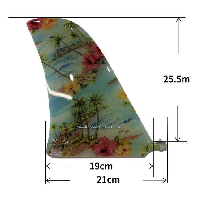 ロングボードフィン シングルフィン Rainbow fin Dano Nose Glider 10.0 レインボーフィン