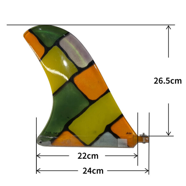 レインボーフィン Rainbow fin NOMAD SG Stained Glass 10.25 レインボーフィン