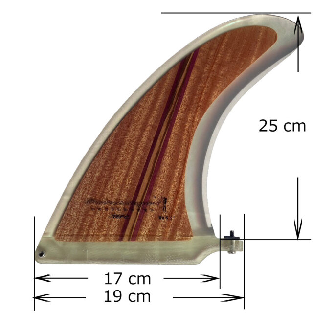 Rainbow fin Robert August 9.5 WOOD