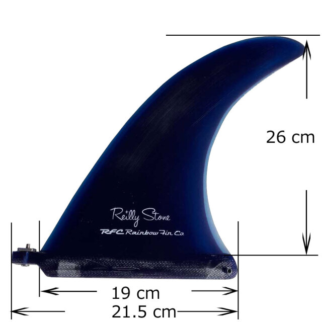 Rainbow fin Reilly Stone