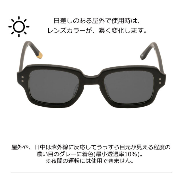 セイバー サングラス デーモン 偏光 調光 レンズ サングラス SABRE DEMON