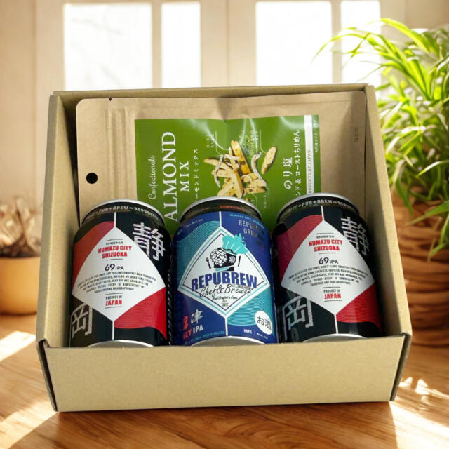 リパブリュー ビール 3本セット アーモンドミックス付き