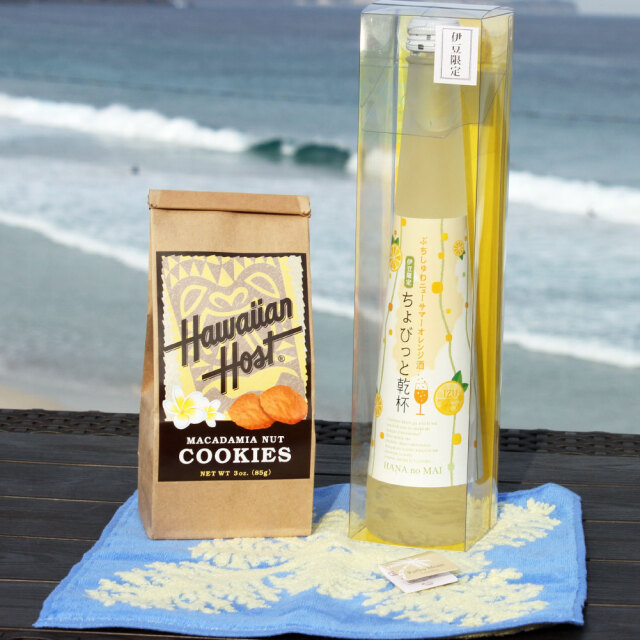 お酒 セット 微 発砲 日本酒 ちょびっと乾杯 ミニタオル ハワイアン