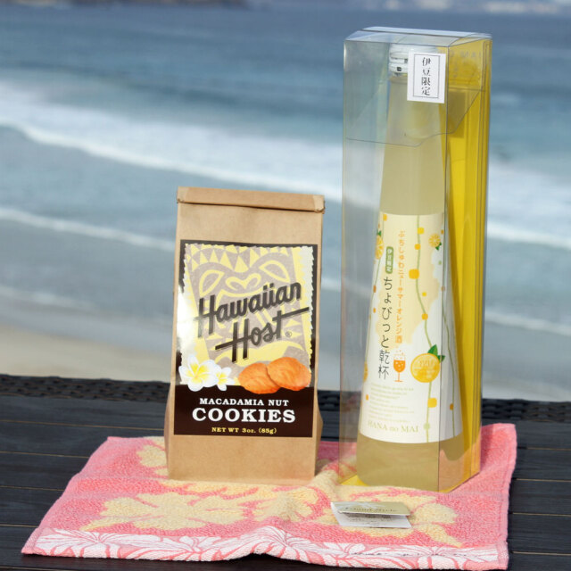 お酒 セット 微 発砲 日本酒 ちょびっと乾杯 ミニタオル ハワイアン