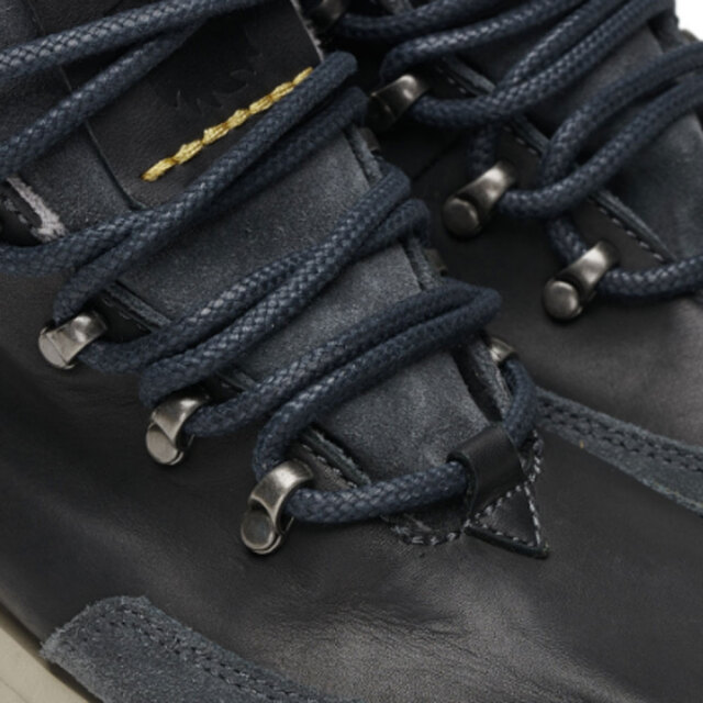 サトリサン キソ ナパブラック ショートブーツ メンズスニーカー