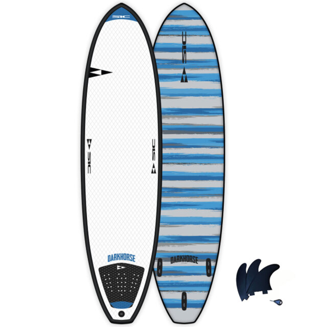 7'4 SIC SURFBOARD DARKHORSE BLUE SERIES VORTEX 106417