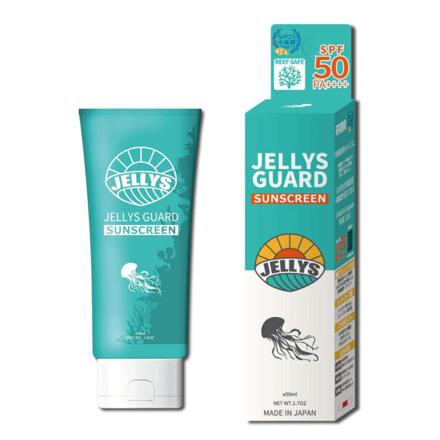 クラゲ 予防 エイビイエス 日焼け止め クリーム ジェリーズガード SPF50+ PA++++