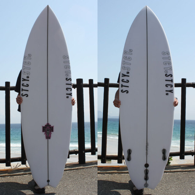 ショートボード 5'9" ステーシー サーフボード ローチ 2 STACEY SURFBOARDS ROACH TWO