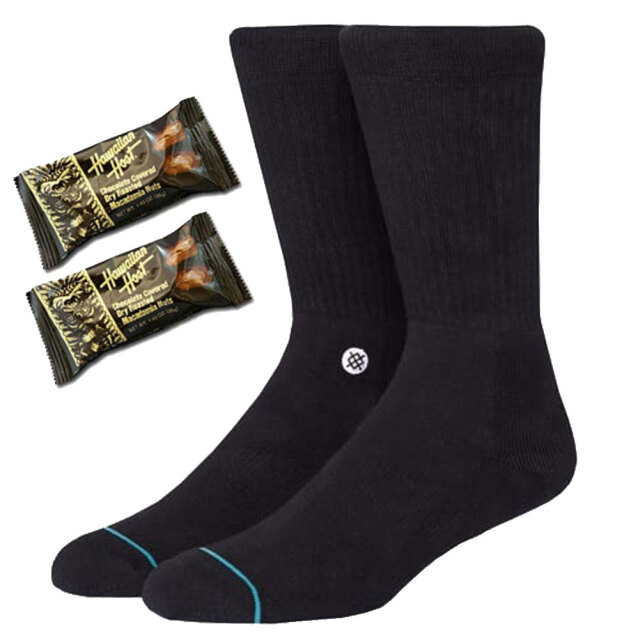 バレンタイン ギフト メンズ ソックス チョコレート セット 靴下 スタンス ソックス アイコン STANCE SOCKS ICON