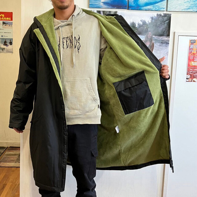 お着替えポンチョ TOOLS マイクロファイバー フルジップアップ トゥールス TLS WATER PROTECTION MICRO PONCHO