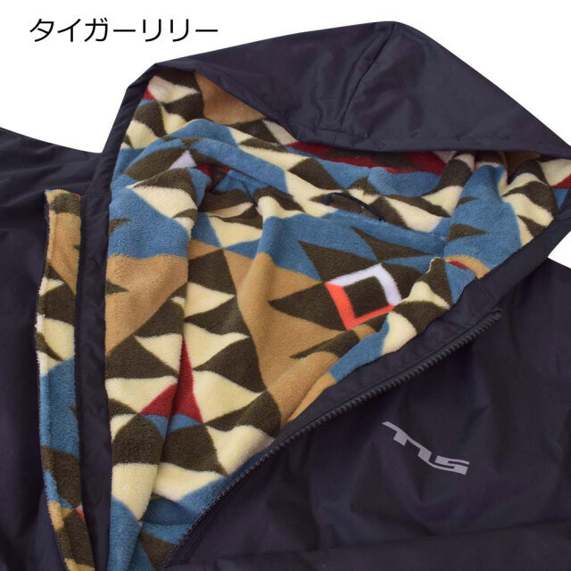 お着替えポンチョ TOOLS マイクロファイバー フルジップアップ トゥールス TLS WATER PROTECTION MICRO PONCHO