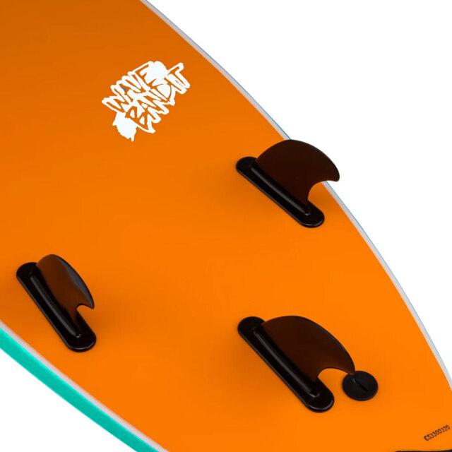 ソフトサーフボード 6'0 ウェーブバンディッド パフォマー 白浜