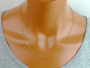ハワイアンジュエリーペンダントチェーン 「K14 3色ゴールドロープチェーン45cm」/アクセサリー Hawaiianjewely ハワジュ