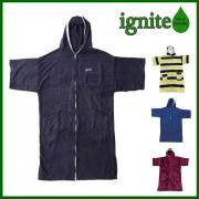 ignite イグナイト　FULL ZIP UP PONCHO　MICRO FIBER　フルジップアップポンチョ お着替えポンチョ