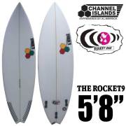 ショートボード　CHANNEL ISLANDS　チャネルアイランズ　THE ROCKET9  5'8 ロケット9◆PUサーフボード