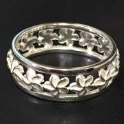 ハワイアンジュエリー シルバーリング プルメリア 指輪