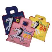 手作りハワイアンキルト知育絵本 ＺＯＯ/子供用玩具　